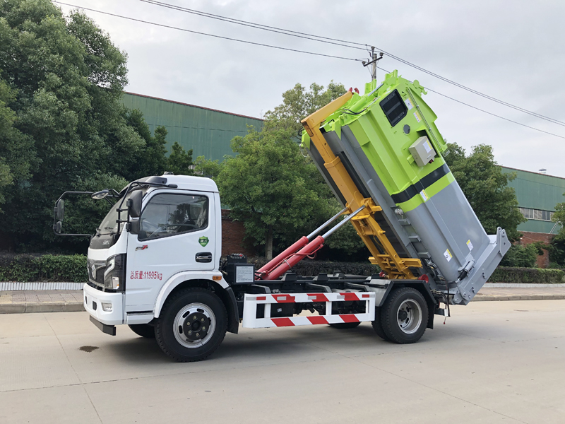 中潔牌XZL5120ZXX6型車廂可卸式垃圾車