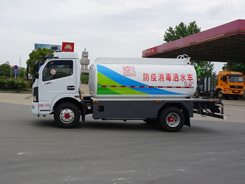 中潔牌XZL5080TSDBEV純電動(dòng)防役消毒灑水車